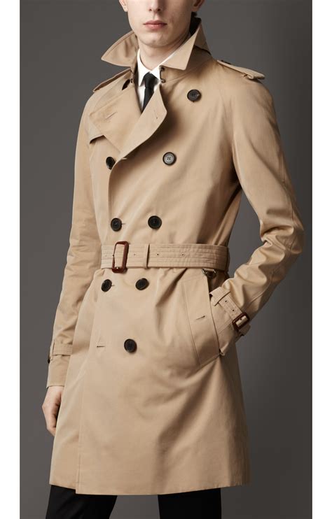 burberry gabardine trench coat mens buy leather detail|burberry gabardine vintage check.